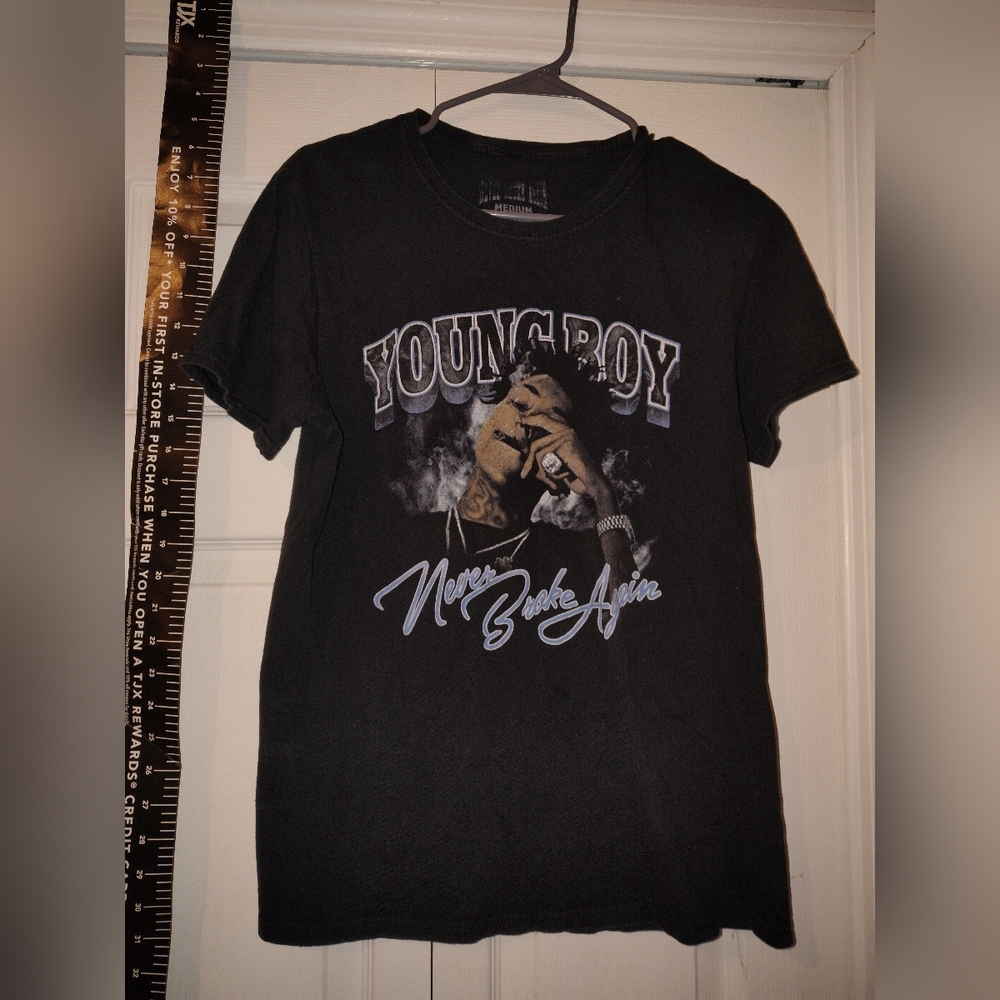 Neiman Marcus Black Graphic Tee Nba Youngboy Tour Merch Rare Mint Vintage  Tour - Picture 6 of 7
